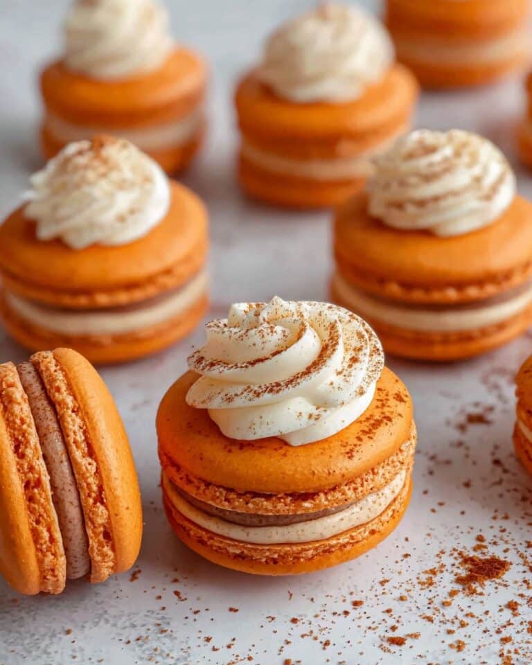 Pumpkin Pie Macarons Recipe