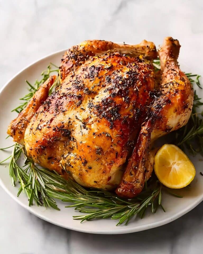 Garlic Herb Butter Roasted Thanksgiving Turkey Recipe