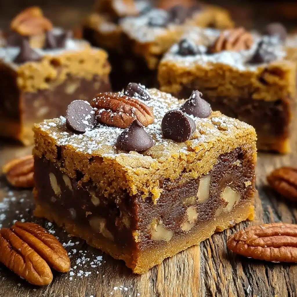 Pumpkin Chocolate Chip Blondies Delicious Fall Treat Recipe - Recipe Image