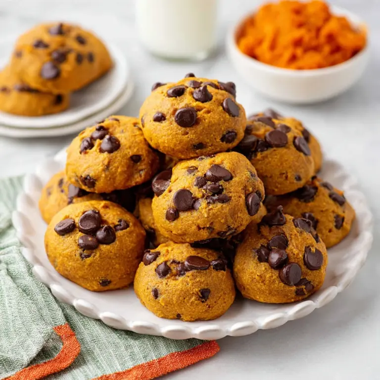 Pumpkin Chocolate Chip Cookies Recipe