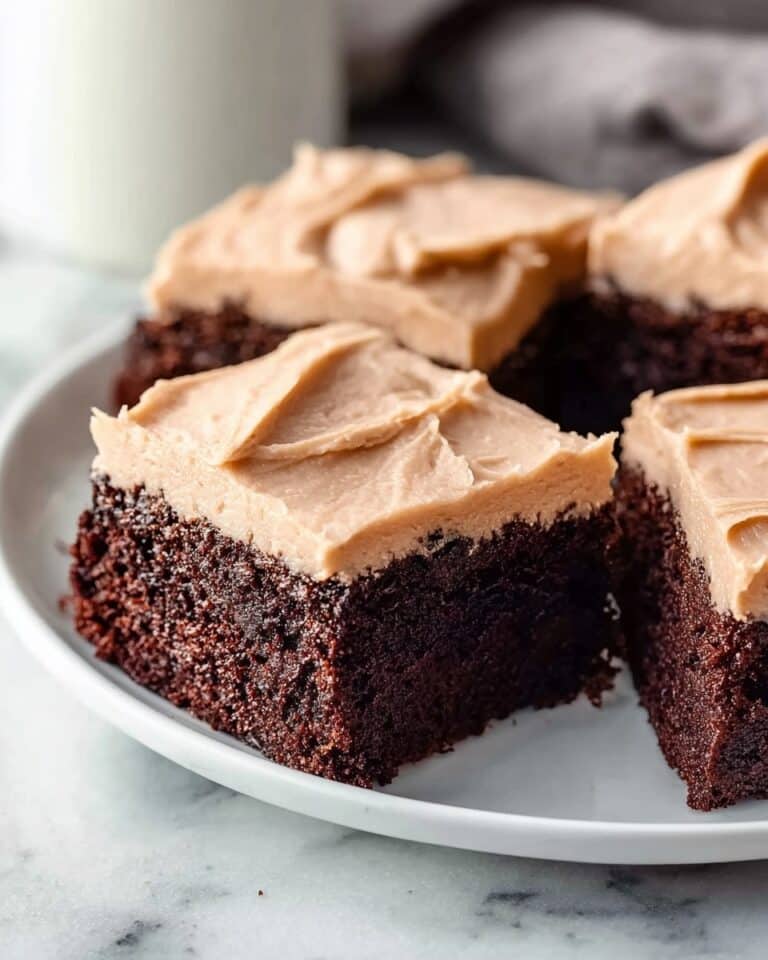 Frosted Coffee Brownies Recipe