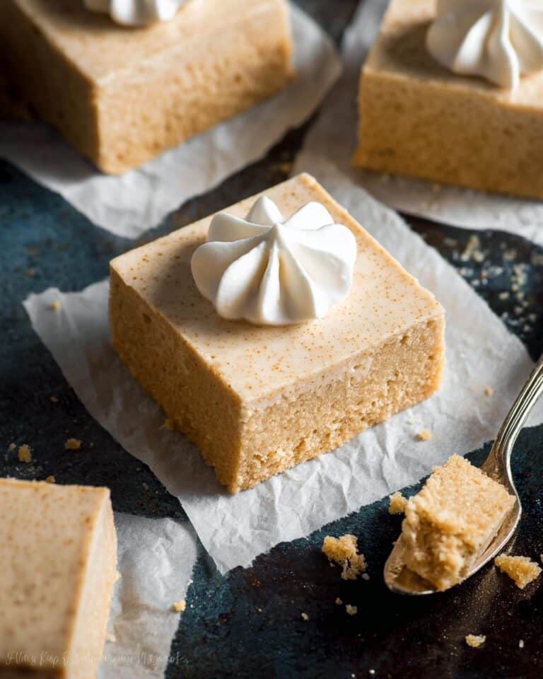 Healthy Pumpkin Cheesecake Bars Recipe