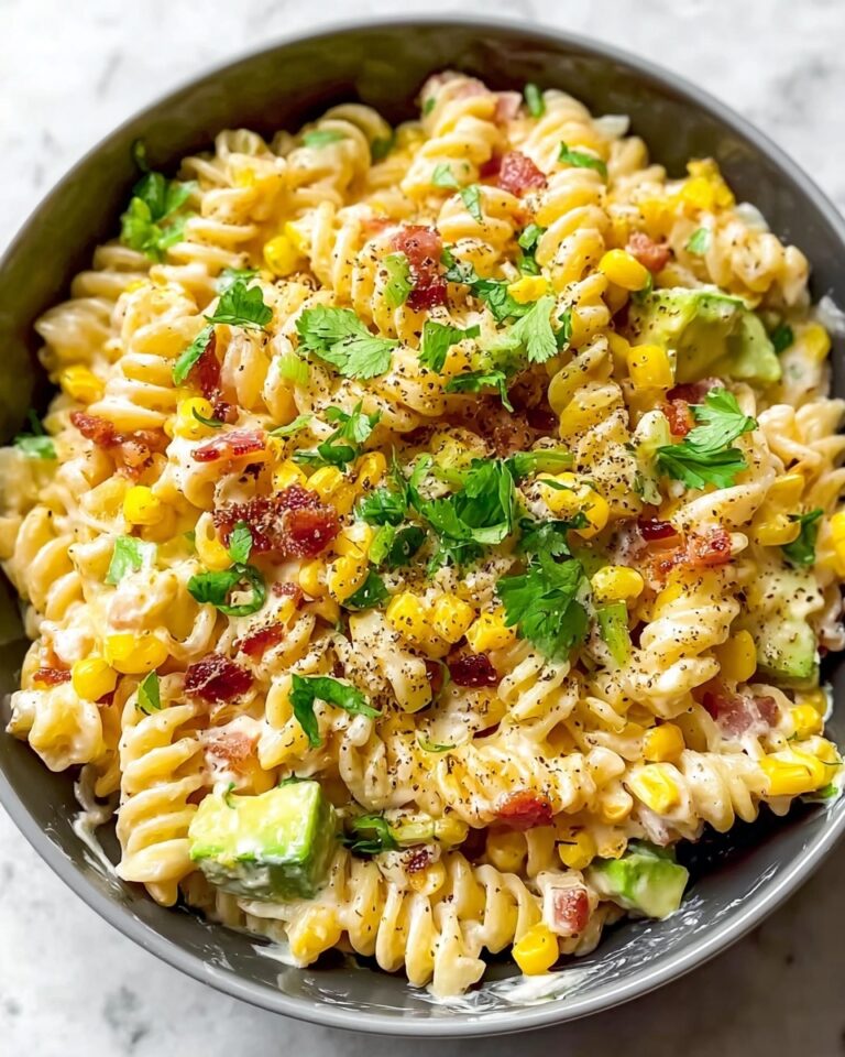 Perfect Mexican Street Corn Pasta Salad Recipe