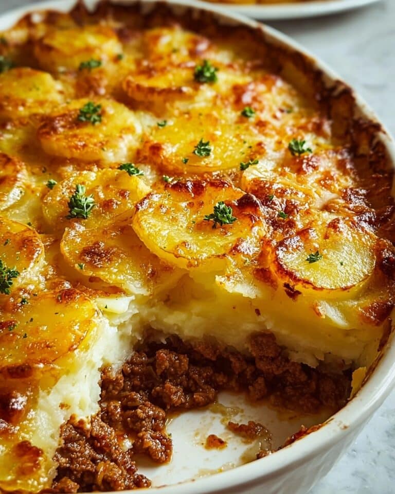 Hobo Casserole with Ground Beef and Cheddar Recipe