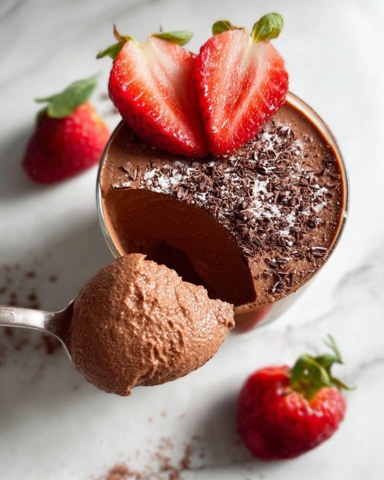 Healthy Protein Chocolate Mousse Recipe