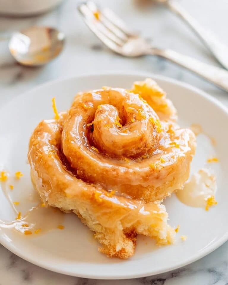 The Best Glazed Orange Rolls Recipe