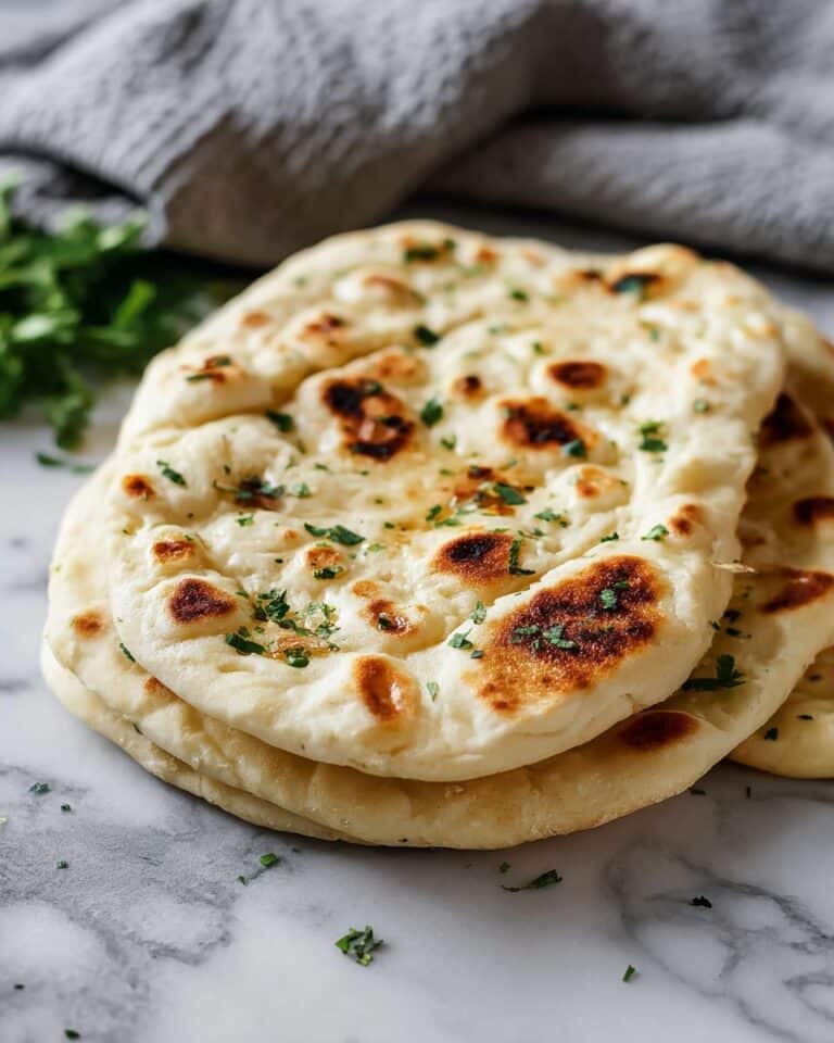 The Best Easy Garlic Naan Bread Recipe