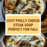 Philly Cheese Steak Soup Recipe