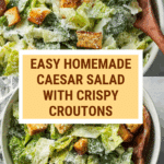 Simple Authentic Caesar Salad Recipe