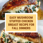 Mushroom Stuffed Chicken Breast Recipe