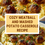 Meatball & Mashed Potato Bake Recipe