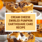 Pumpkin Earthquake Cake Recipe