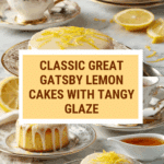Great Gatsby Lemon Cakes Recipe
