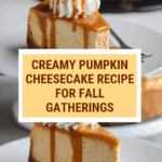 Pumpkin Cheesecake Recipe