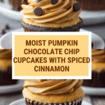 Pumpkin Chocolate Chip Cupcakes Recipe