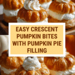 Crescent Pumpkins with Cream Cheese and Pumpkin Pie Filling Recipe