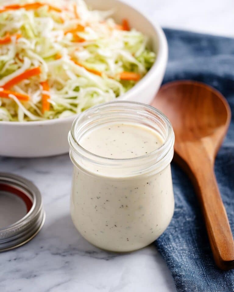 Homemade Coleslaw Dressing Recipe