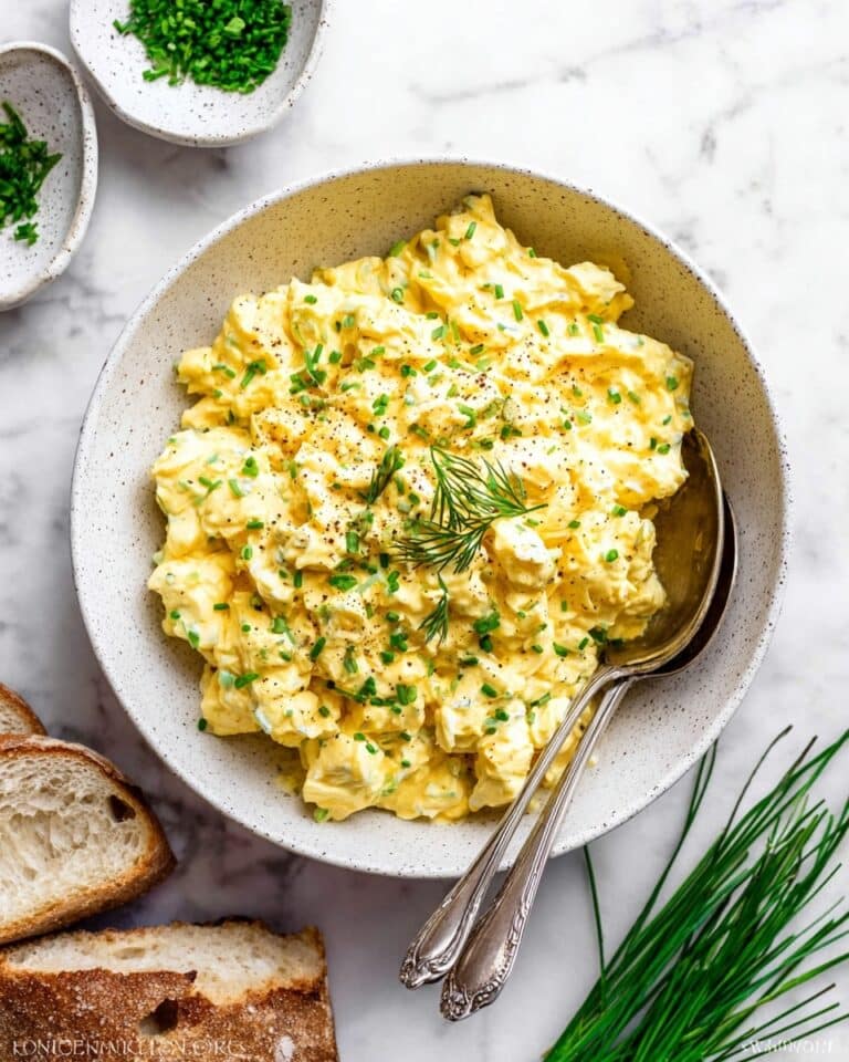 Quick Deviled Egg Salad Recipe