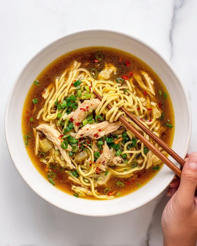 One-Pot Chinese Chicken Noodle Soup Recipe