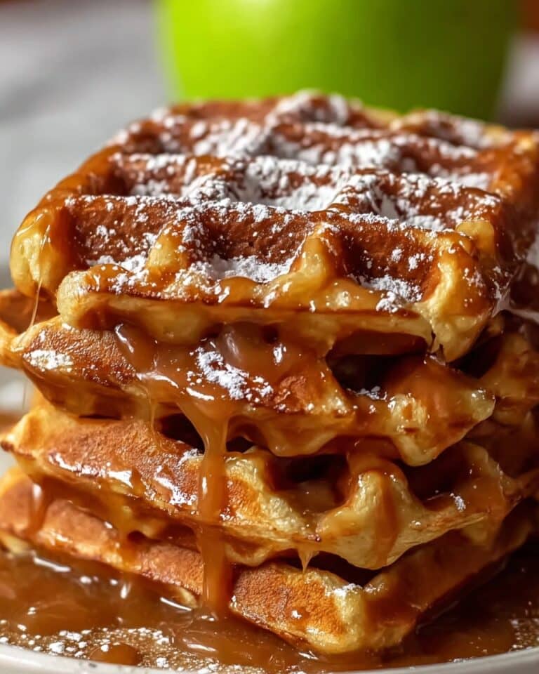 Apple Fritter Waffle Donuts Recipe