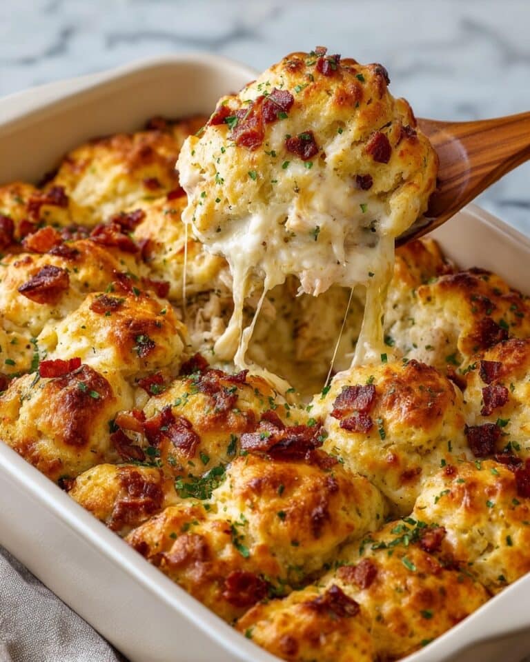 Chicken Bubble Biscuit Bake Casserole Recipe