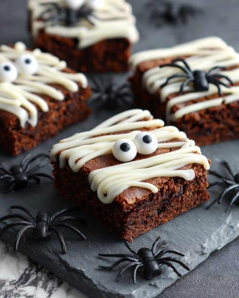 Mummy Brownies Recipe