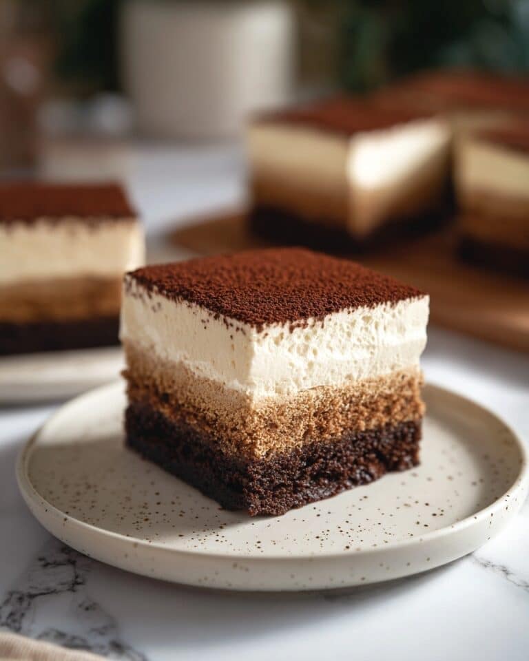 Tiramisu Brownies Recipe