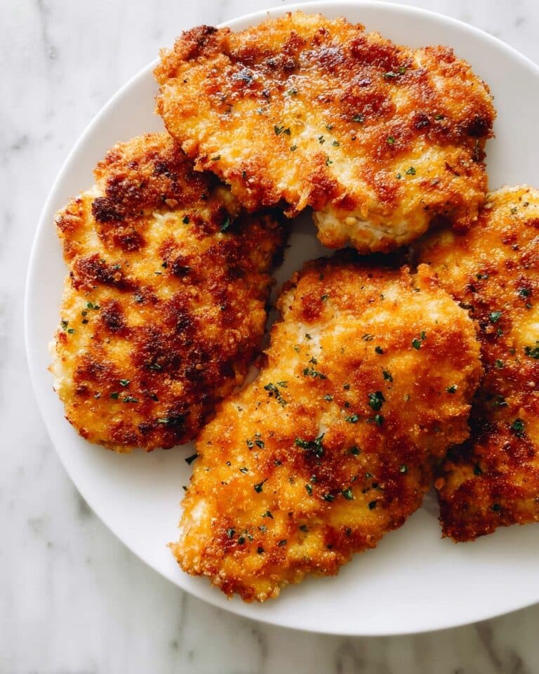 Crispy Parmesan Crusted Chicken Recipe