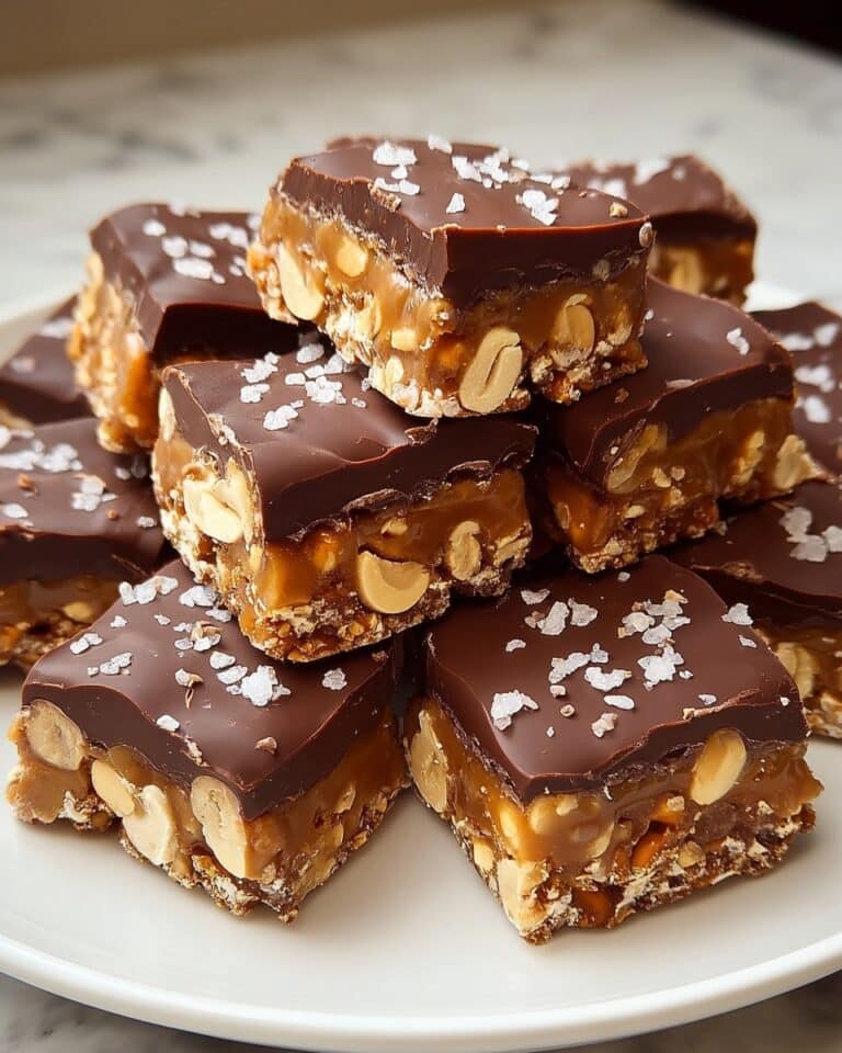 No-Bake Peanut Butter Pretzel Clusters Recipe