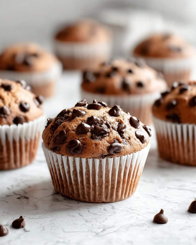 Chocolate Cottage Cheese Protein Muffins Recipe