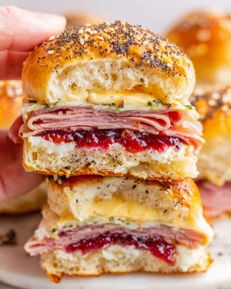 Cranberry Turkey Sliders Recipe