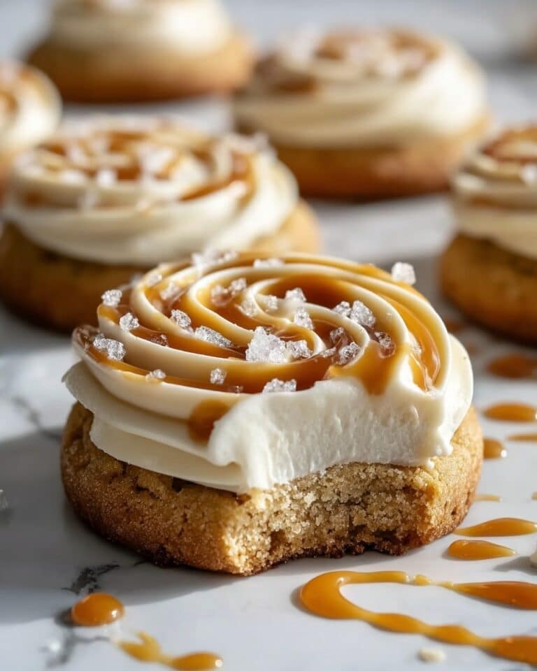 Salted Caramel Cheesecake Cookies Recipe