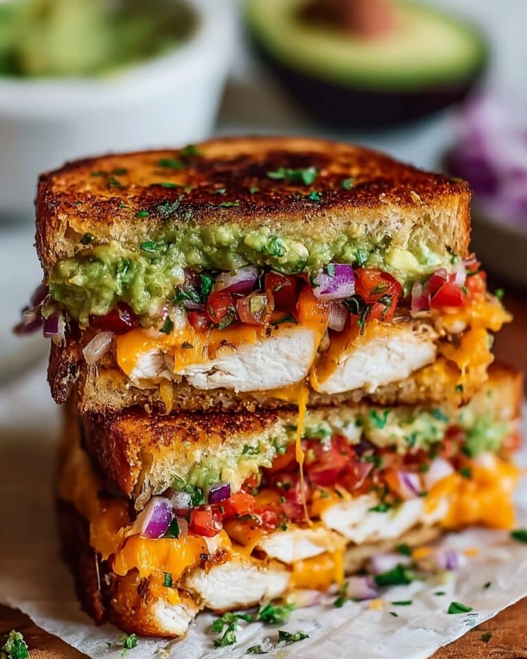 Chicken Avocado Melt Sandwich Recipe