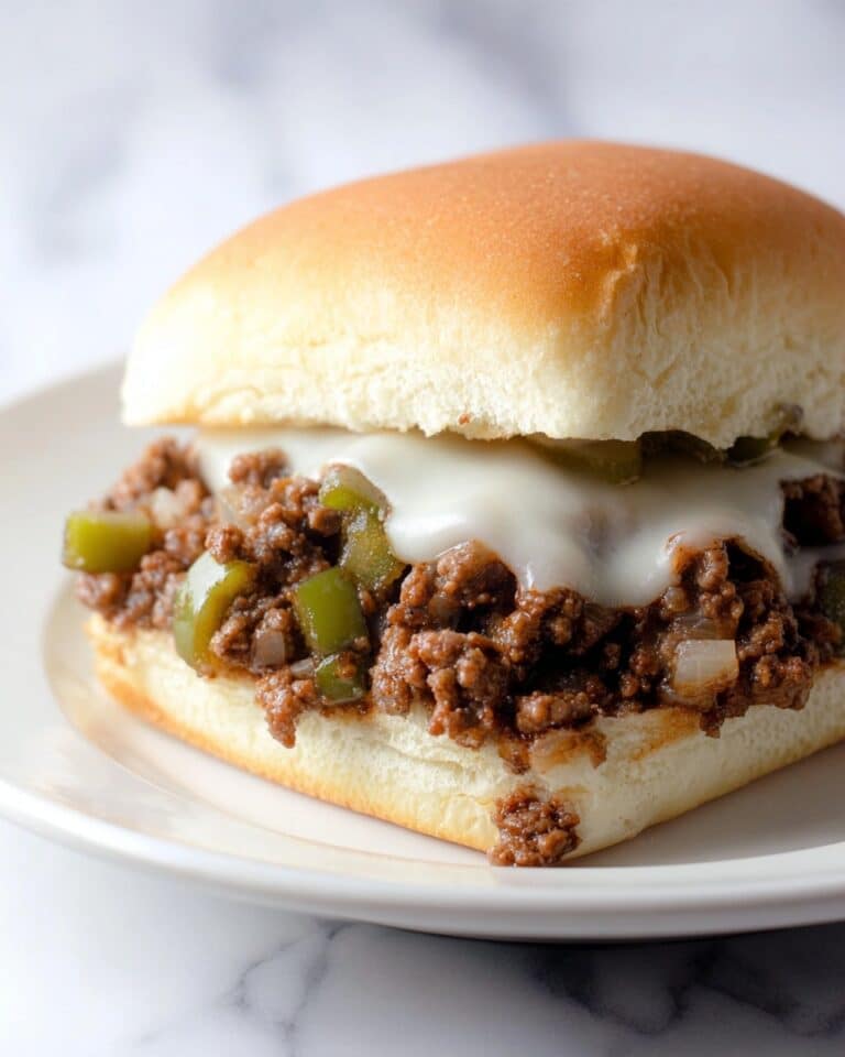 Cheesesteak Style Sloppy Joes Recipe