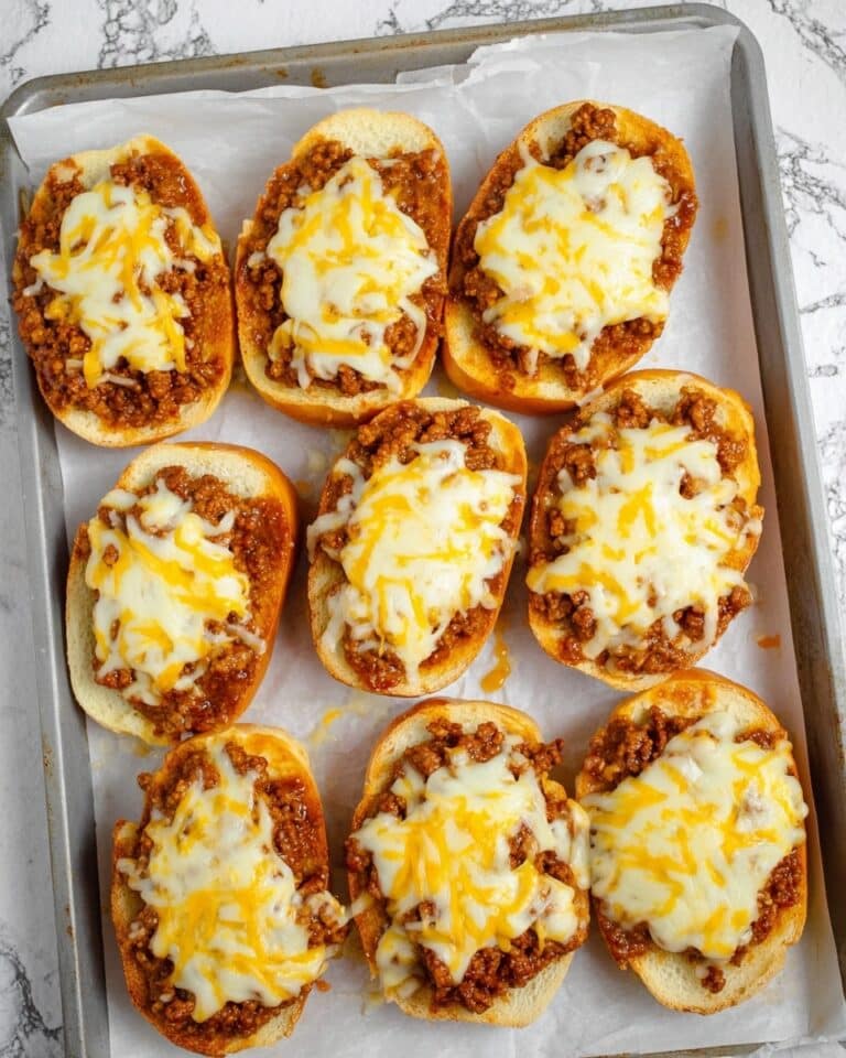 Garlic Bread Sloppy Joes Recipe