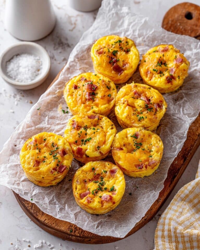 Cheddar Vegetable Egg Bites Recipe