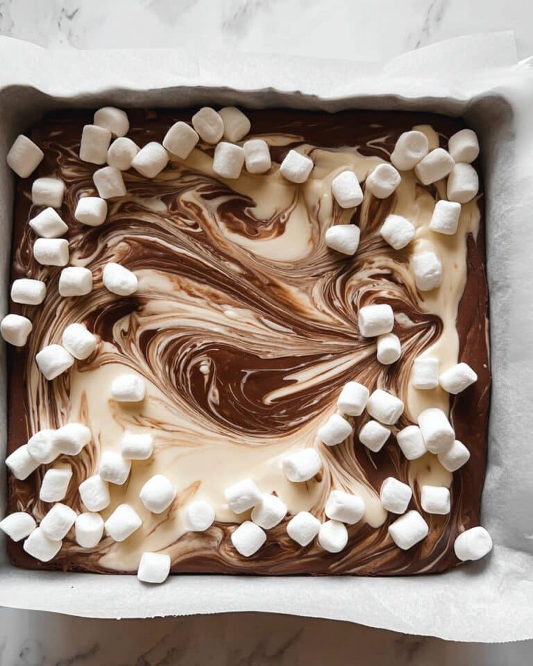 Marshmallow Swirl Fudge Recipe
