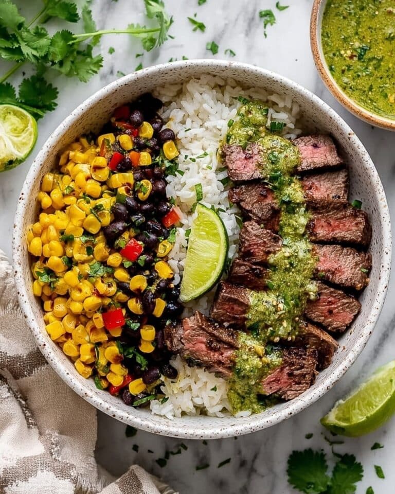 Cilantro Lime Steak Bowls Recipe