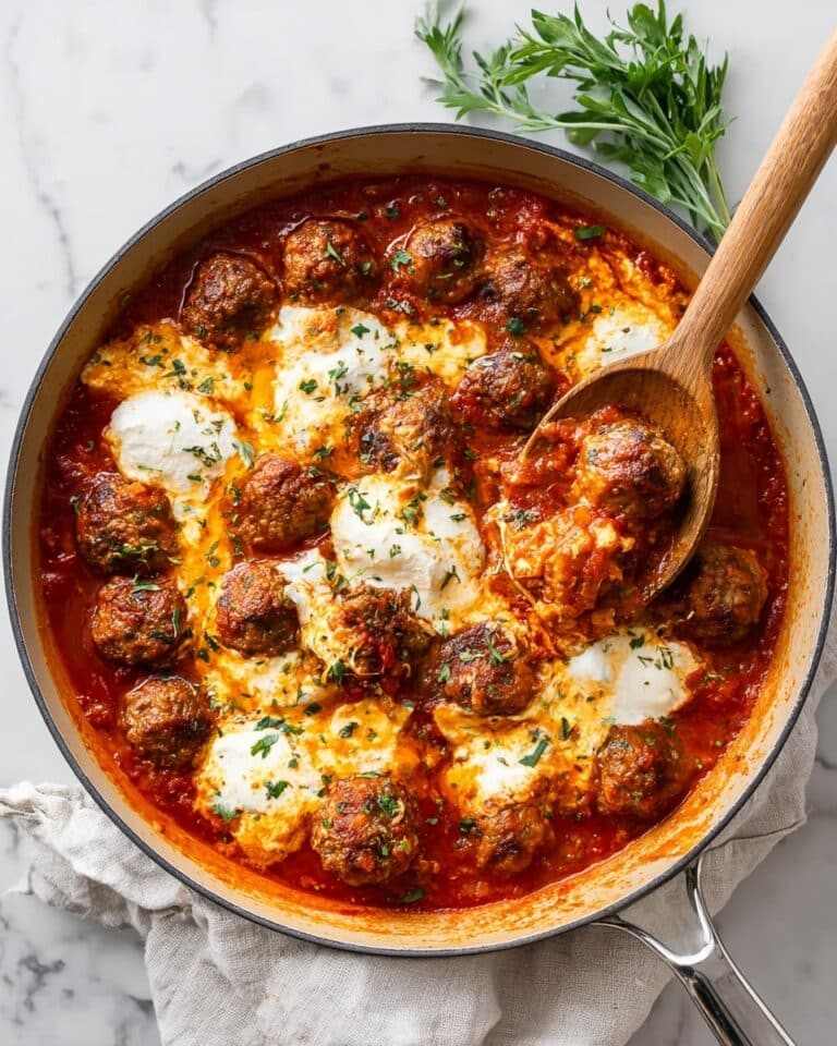 Ricotta Meatballs in Marinara Sauce Recipe