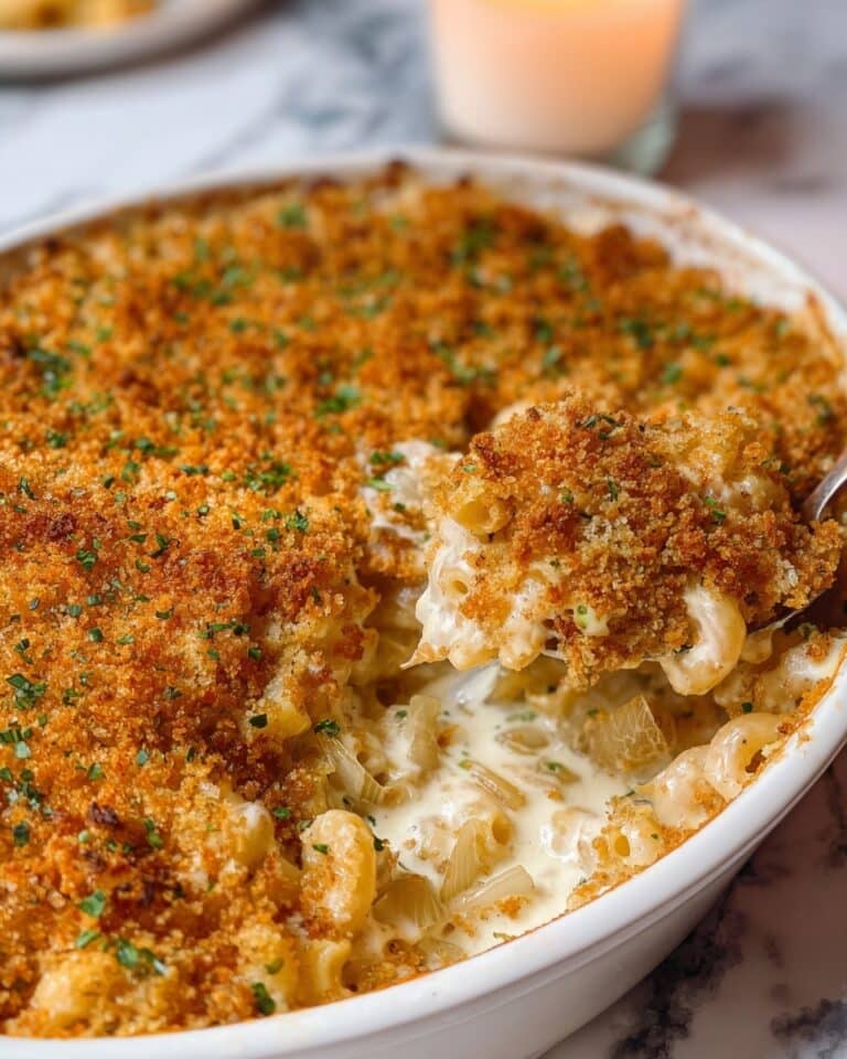 French Onion Soup Pasta Recipe