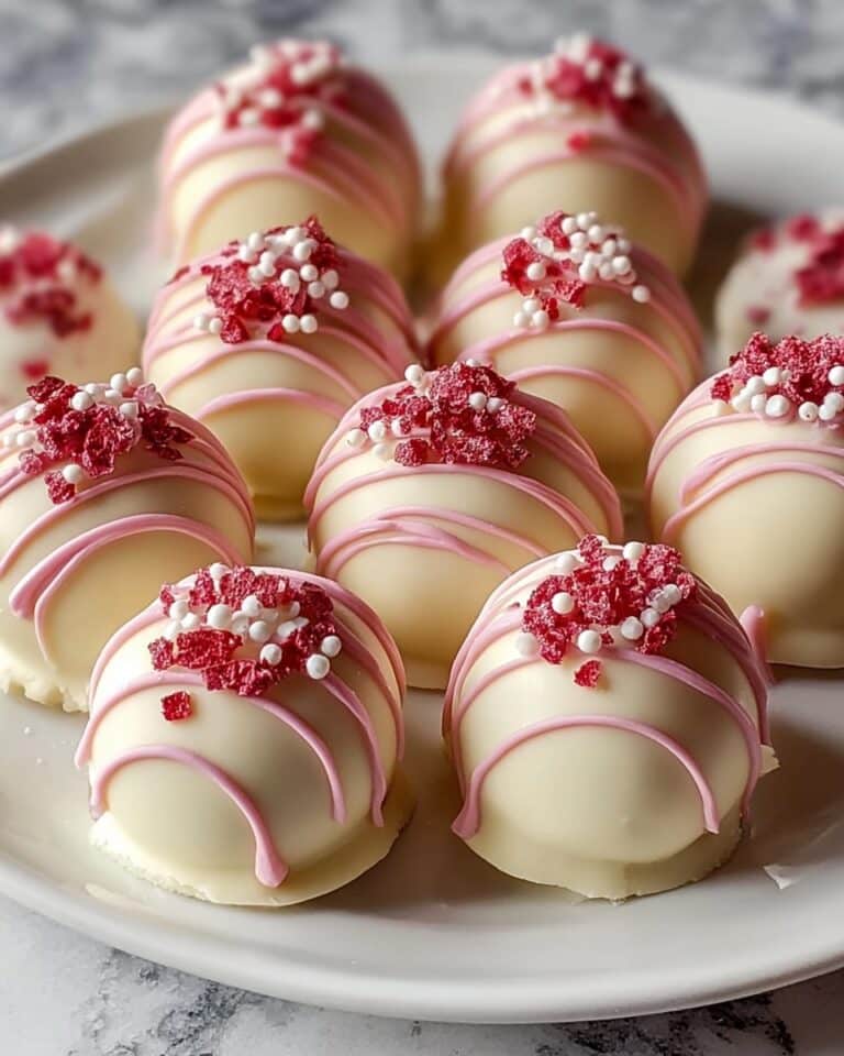 Strawberry Cheesecake Truffle Balls Recipe