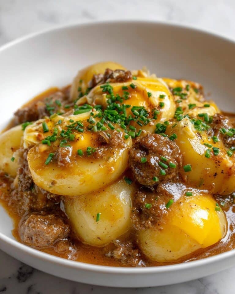 Crockpot Hamburger Potato Casserole Recipe