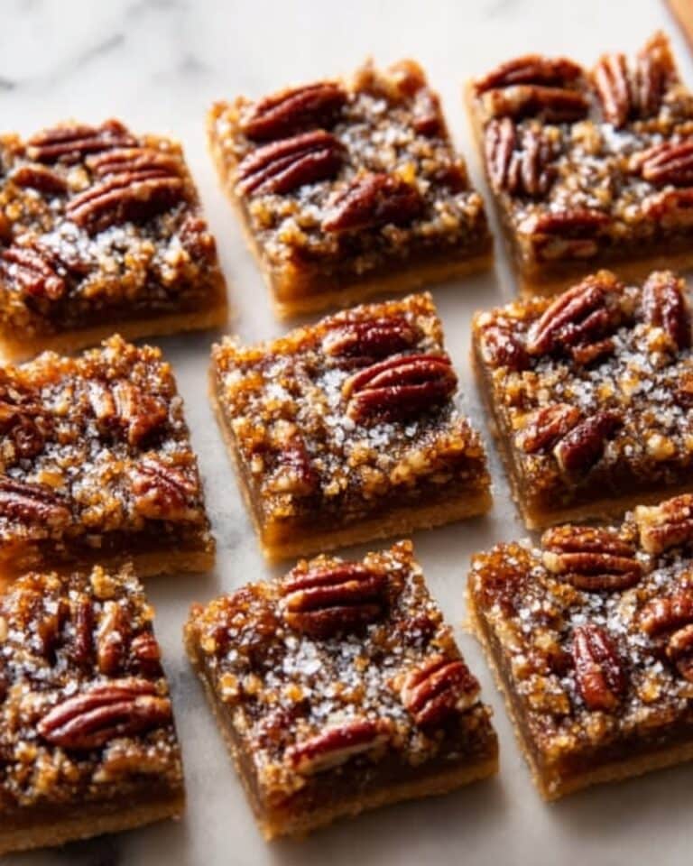 Salted Maple Pecan Pie Bars Recipe