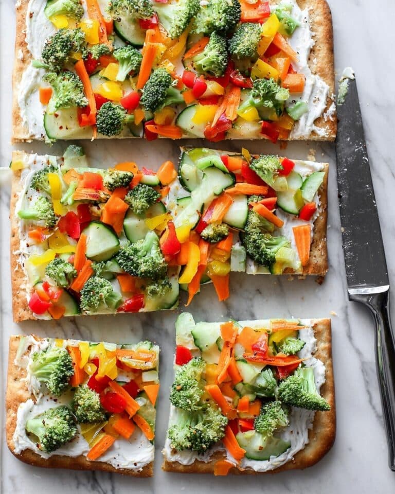 Crescent Roll Veggie Pizza Recipe