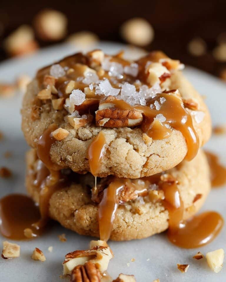 Salted Caramel Crunch Cookies Recipe