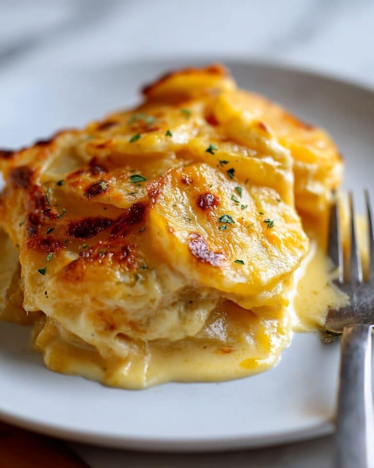 Cheesy Scalloped Potatoes Recipe