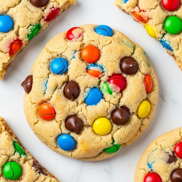 Soft and Chewy M&M Cookies Recipe