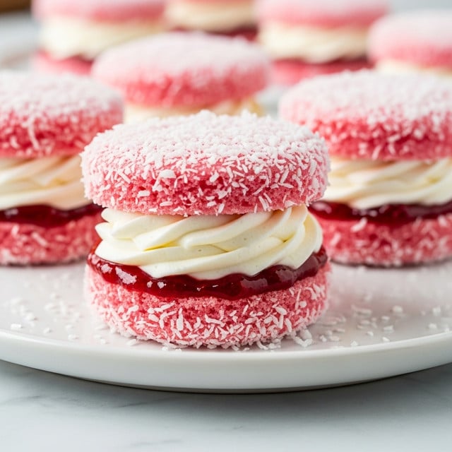 Old-Fashioned Pink Jelly Cakes Recipe