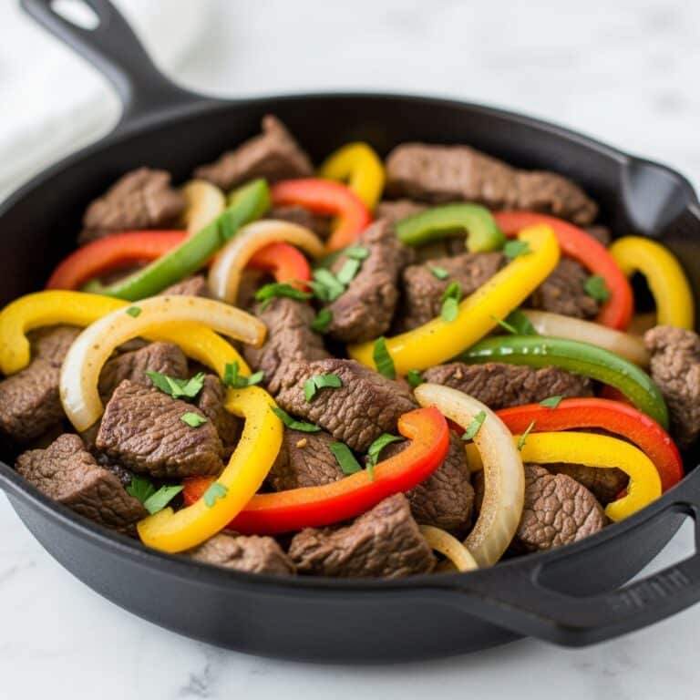 Instant Pot Steak Fajitas Recipe