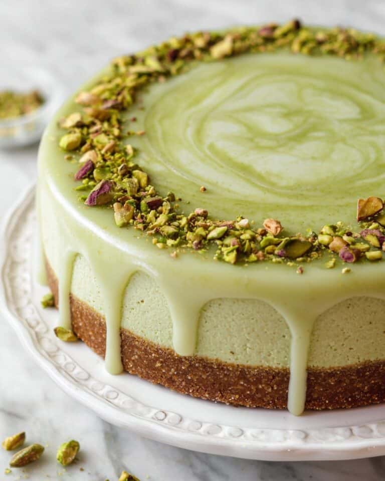Pistachio Cheesecake Recipe